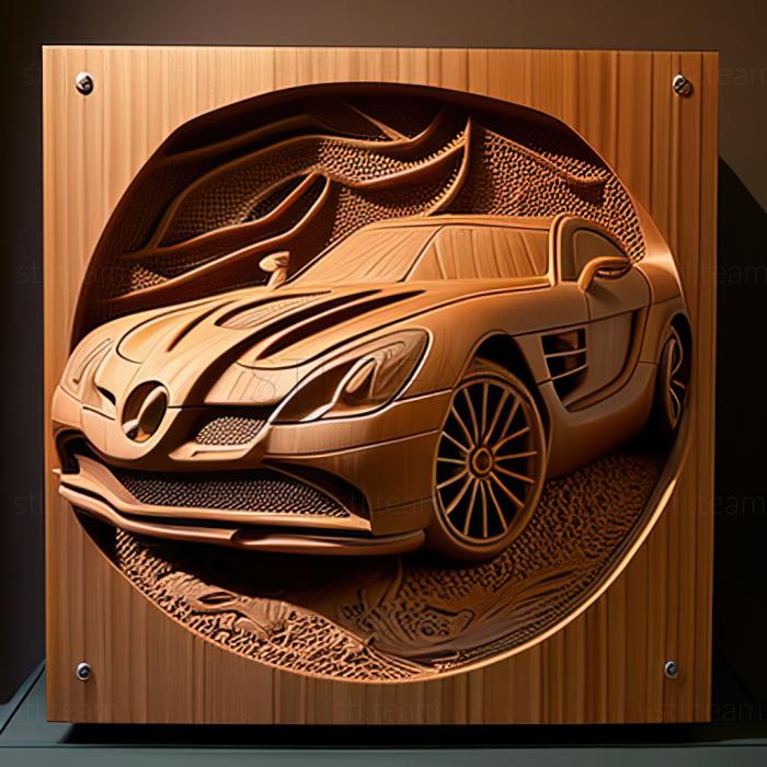 3D модель Mercedes Benz SLR McLaren (STL)